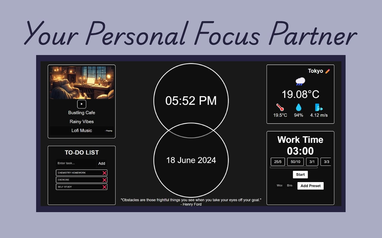 Focus Tab project preview